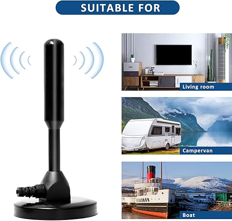 Antena de TV para Smart TV (sin cable)