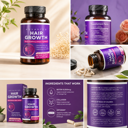 Hair Growth Crecimiento Cabello