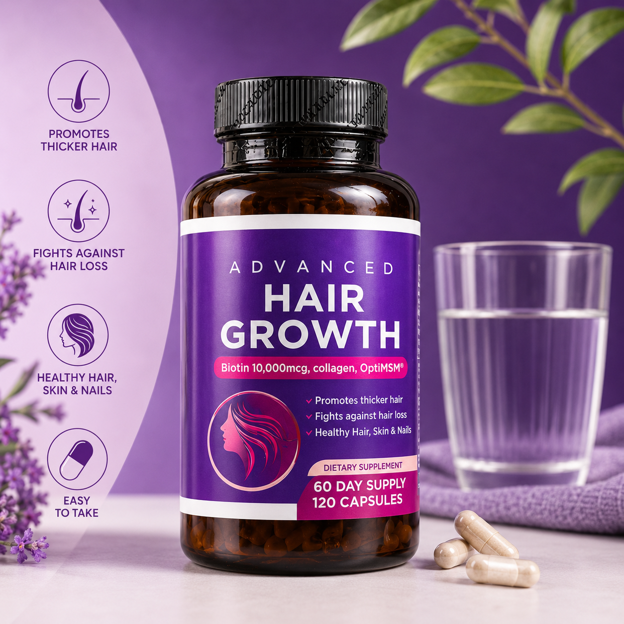 Hair Growth Crecimiento Cabello